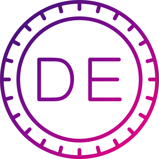 duitsland Generic gradient outline icoon