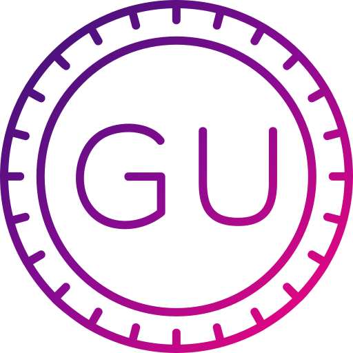 guam Generic gradient outline Icône