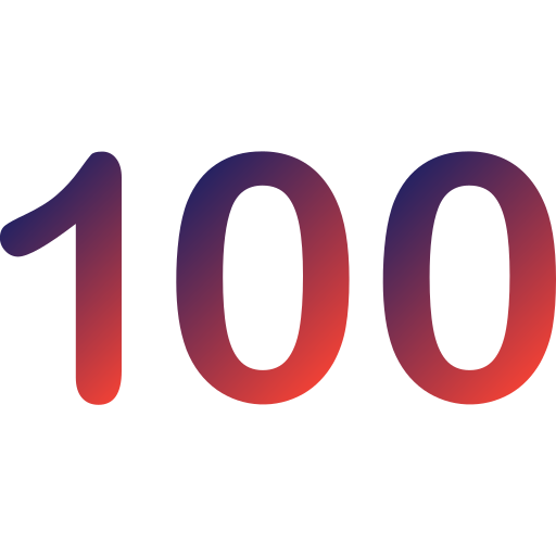 100 Generic gradient outline Icône
