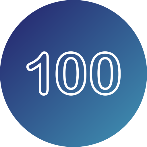 100 Generic gradient fill icoon