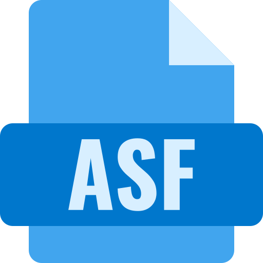 asfファイル Generic color fill icon
