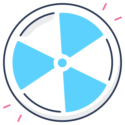 nucleare Generic color fill icona