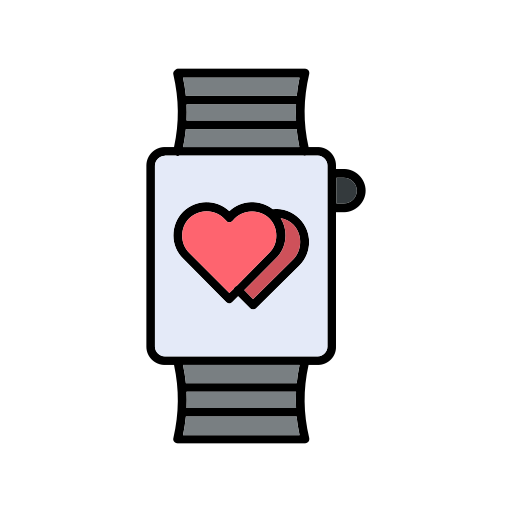 aplikacja na smartwatcha Generic Outline Color ikona