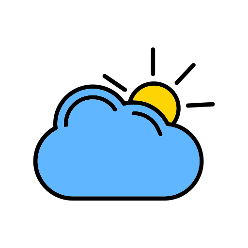 pogoda Generic Outline Color ikona