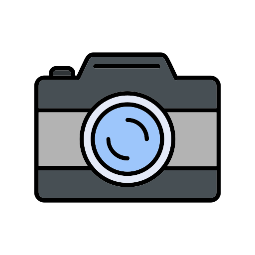 Camera Generic Outline Color icon