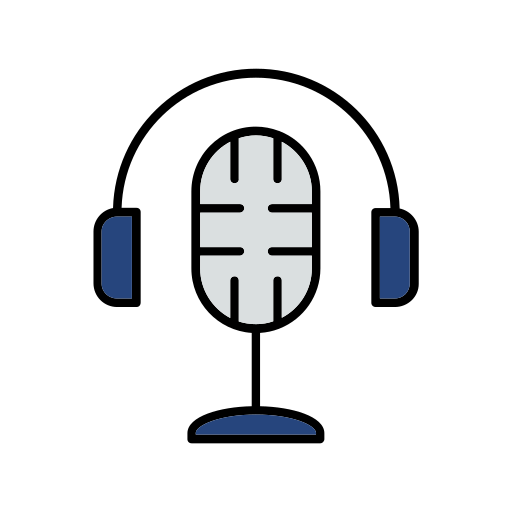 pódcast Generic Outline Color icono