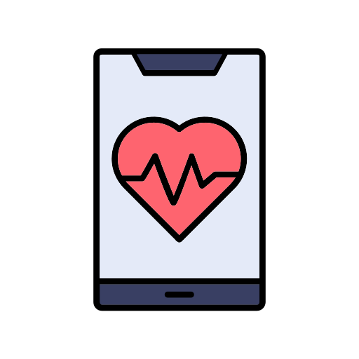 app per la salute quotidiana Generic Outline Color icona
