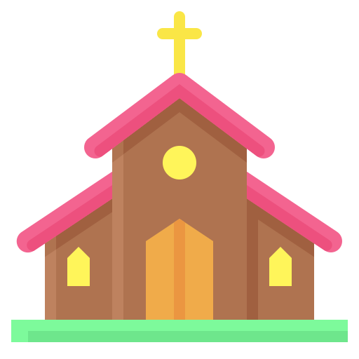 Church Generic color fill icon