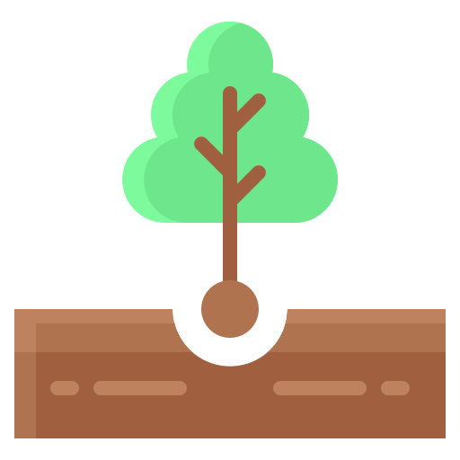 plant een boom Generic color fill icoon
