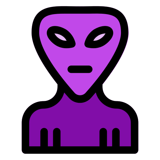 extraterrestre Generic color lineal-color icono