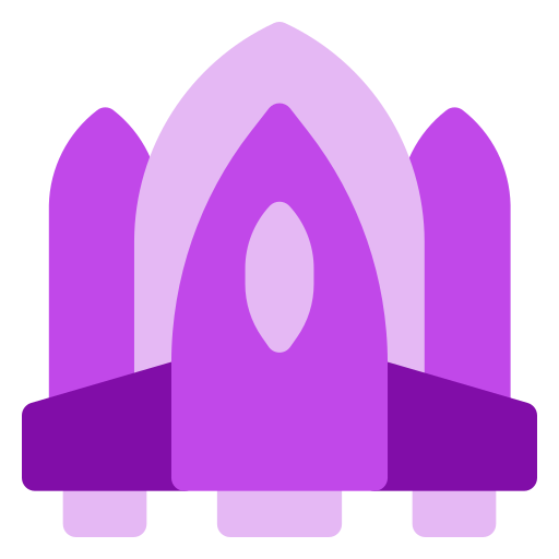 statek kosmiczny Generic color fill ikona