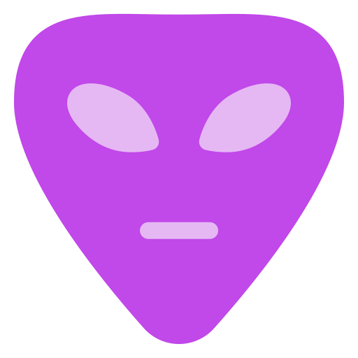 buitenaards wezen Generic color fill icoon