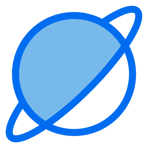 Saturn Generic color lineal-color icon