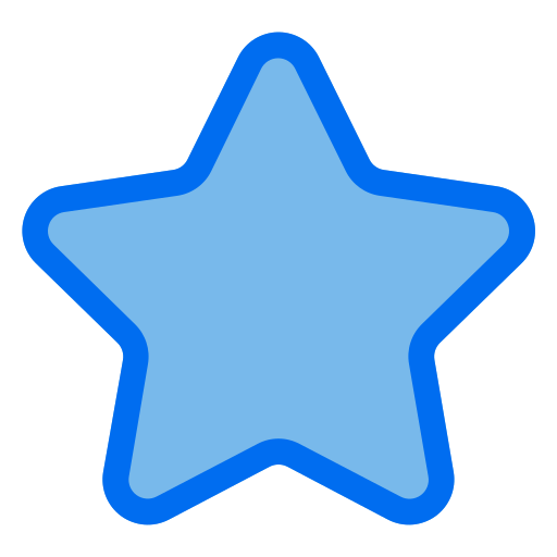 Star Generic color lineal-color icon