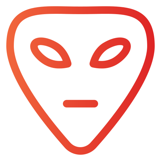 Alien Generic gradient outline icon