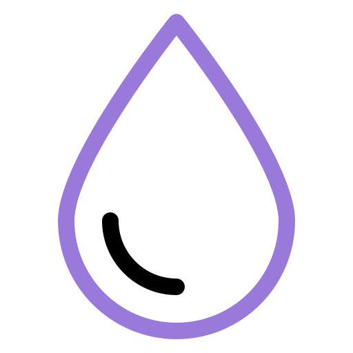 kropla wody Generic color outline ikona