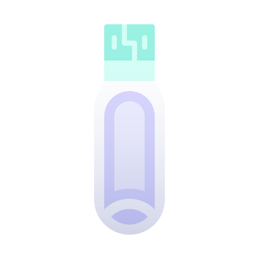 usb stick Generic gradient fill icoon