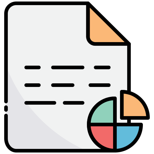 statistiche Generic color lineal-color icona