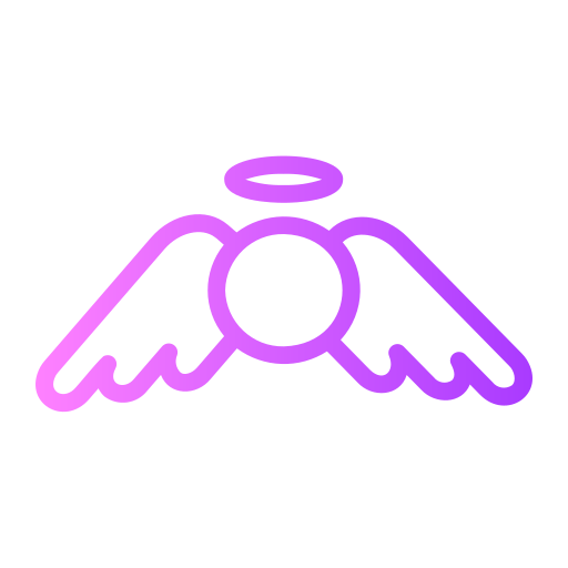Angel Generic gradient outline icon