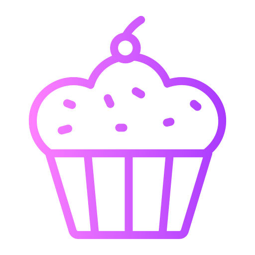 cupcake Generic gradient outline icon