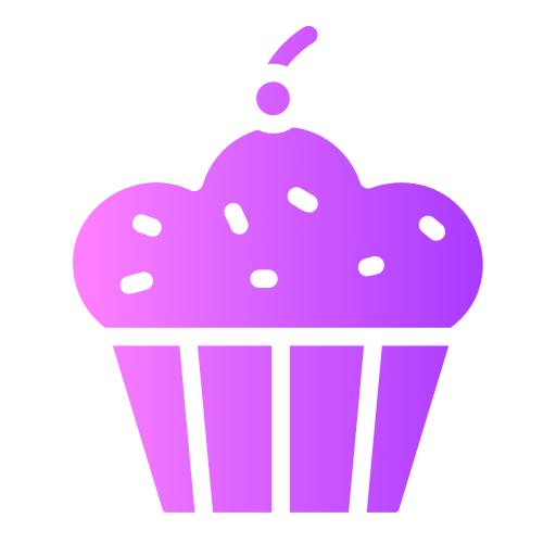 컵케익 Generic gradient fill icon