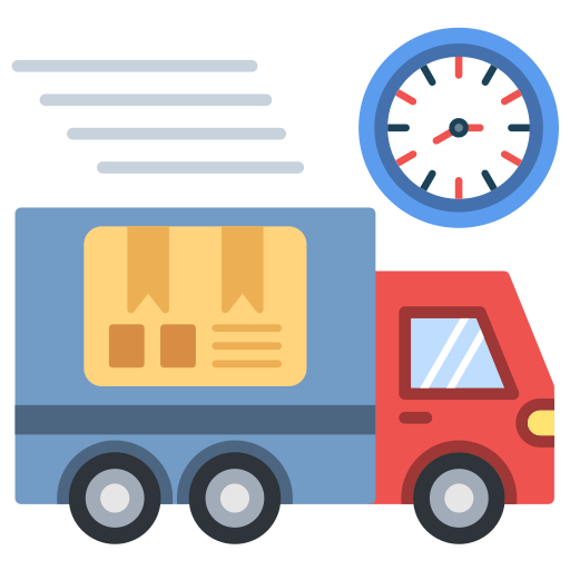 Delivery service Generic color fill icon