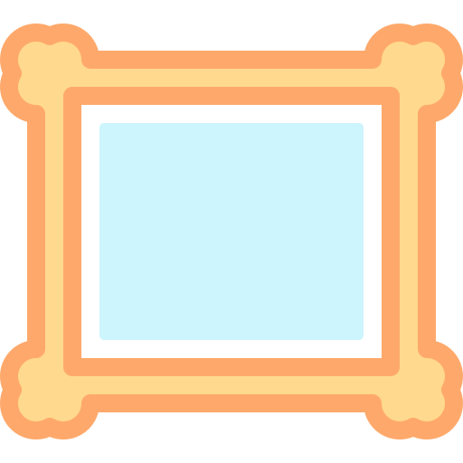 Frame Detailed color Lineal color icon