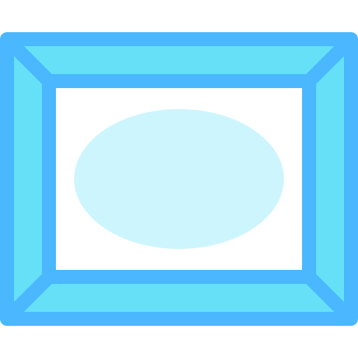 cadre Detailed color Lineal color Icône