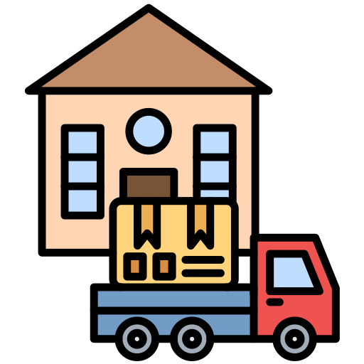 Home delivery Generic color lineal-color icon