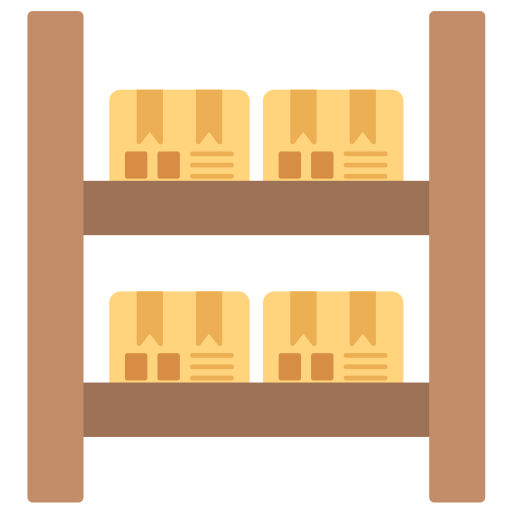 Shelves Generic color fill icon