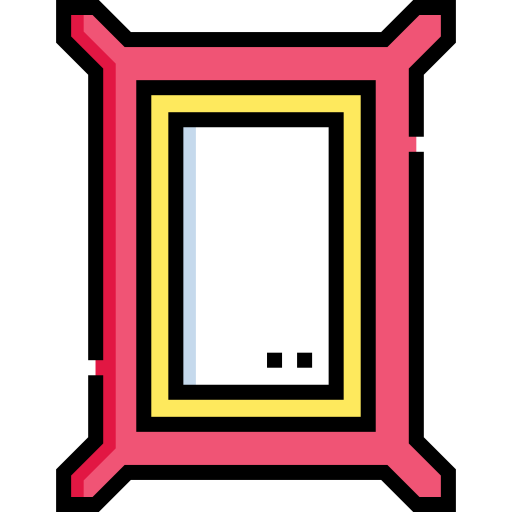 Frame Detailed Straight Lineal color icon