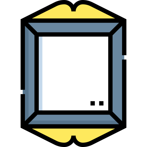 rahmen Detailed Straight Lineal color icon