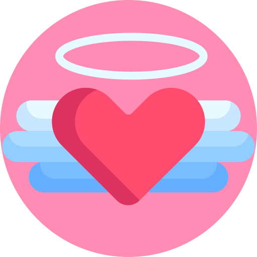 Heart Detailed Flat Circular Flat icon