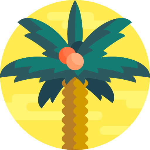 palma Detailed Flat Circular Flat icona