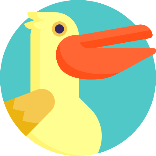 Pelican Detailed Flat Circular Flat icon