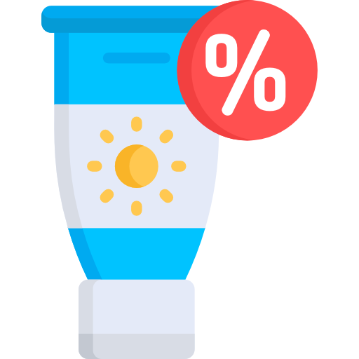 Sunblock Special Flat icon
