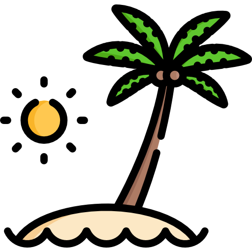 Island Special Lineal color icon