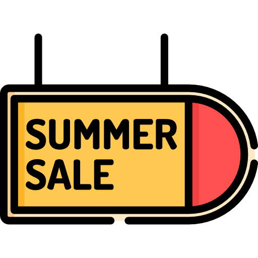 Summer sale Special Lineal color icon