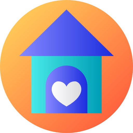 babyhaus Flat Circular Gradient icon