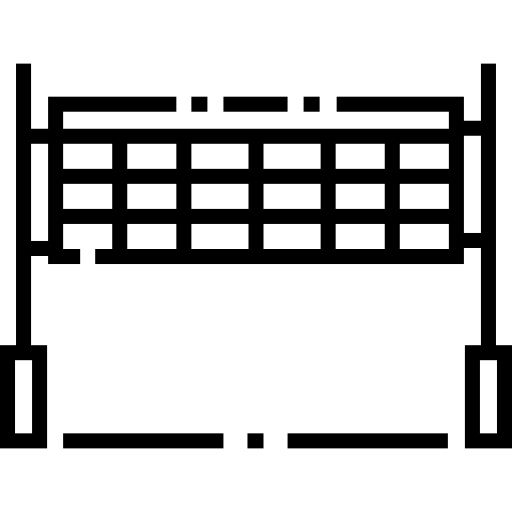 Волейбольная сетка Detailed Straight Lineal иконка