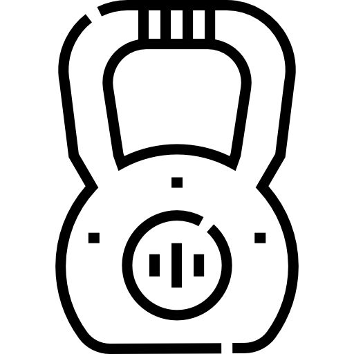 케틀벨 Detailed Straight Lineal icon