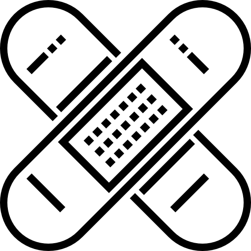 包帯 Detailed Straight Lineal icon