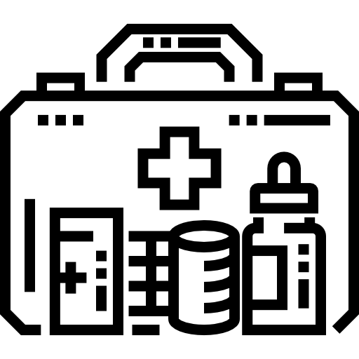 erste-hilfe-kasten Detailed Straight Lineal icon