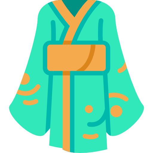 kimono Special Flat ikona