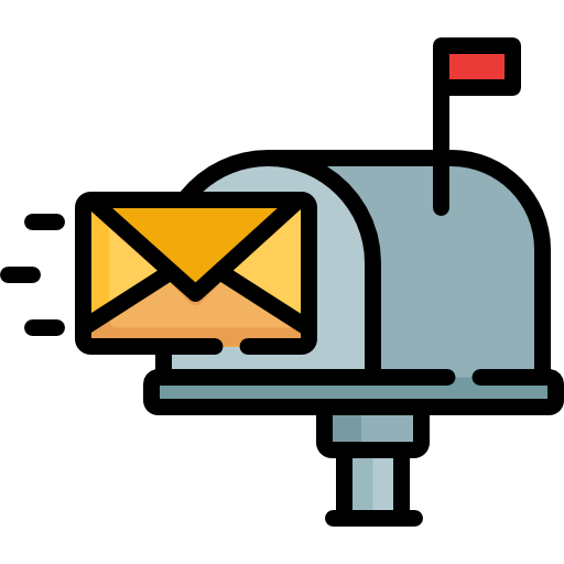 Mailbox Special Lineal color icon