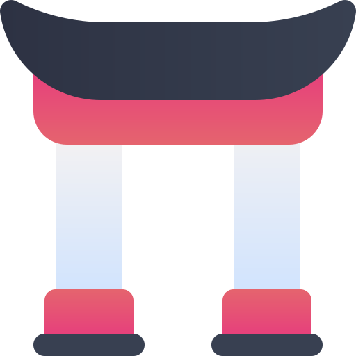 tempel Generic gradient fill icoon