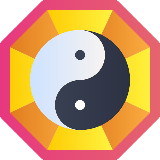 陰陽 Generic gradient fill icon
