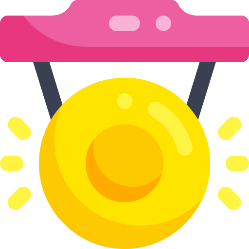 Gong Generic color fill icon