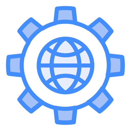 zahnrad Generic Blue icon