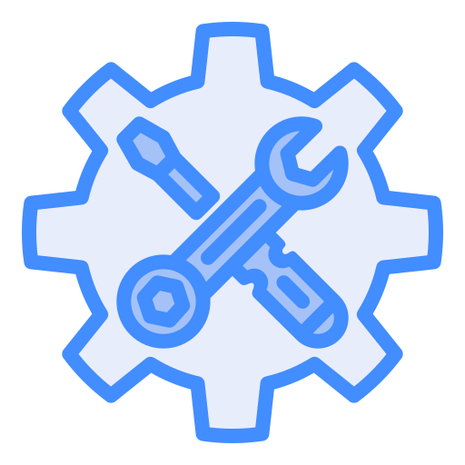 it-unterstützung Generic Blue icon